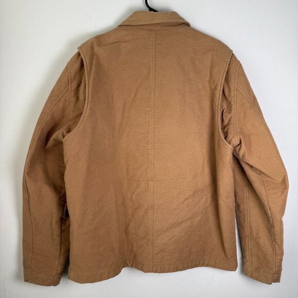 Eddie Bauer Jacket Mens Medium Weight Tan Size Large Tall Holiday 06' - Picture 4 of 10